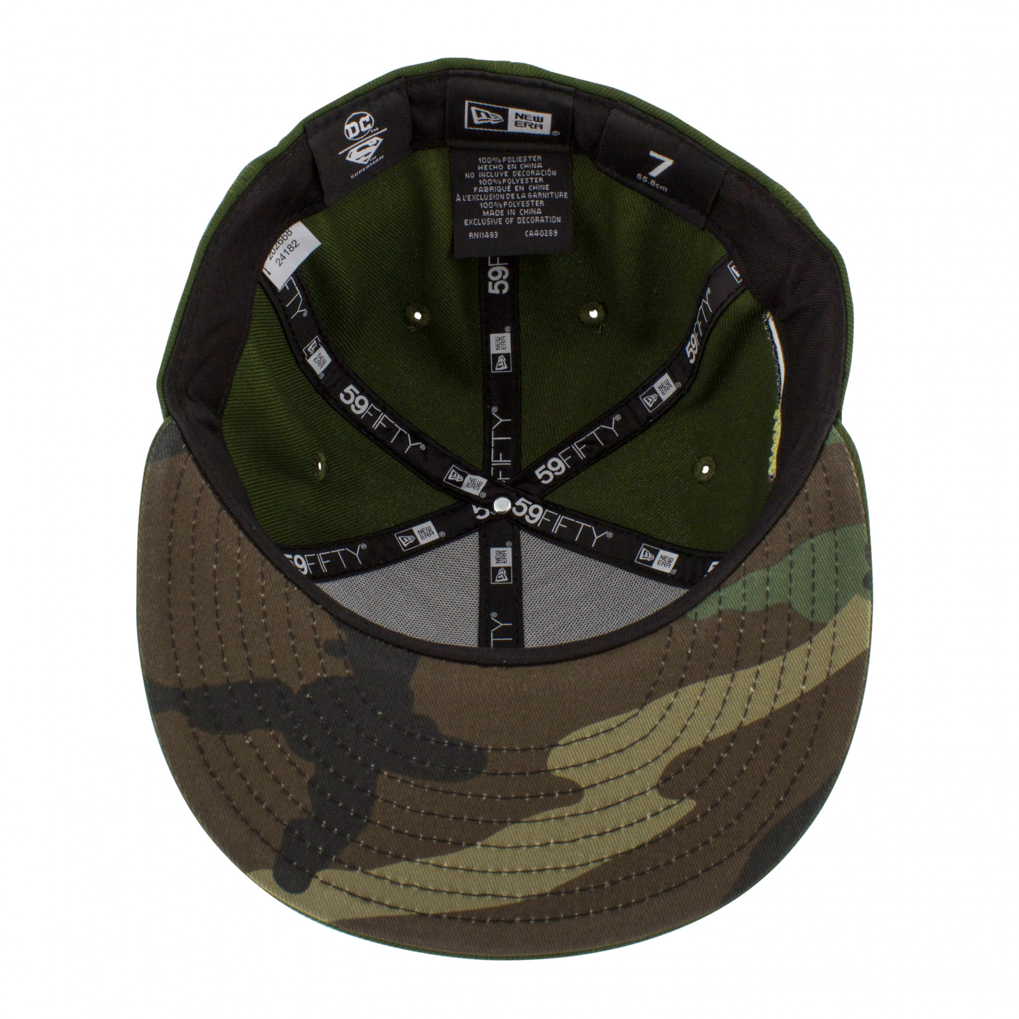 Superman Salute to Service New Era 59Fifty Fitted Hat